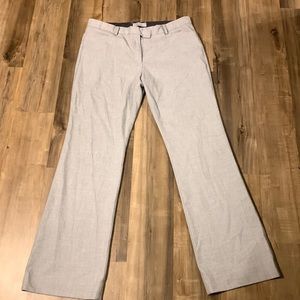 Gap Light Gray Modern Boot Cut Pants (12R)